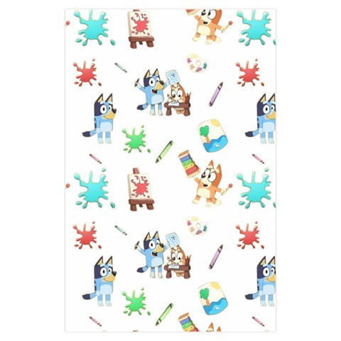 Bluey, Bluey merch, Bluey pattern, Bluey Bluey, bingo, Bluey design, bluey dog Kids  Hooded Rain Ponchos from ArtsNow.com Front