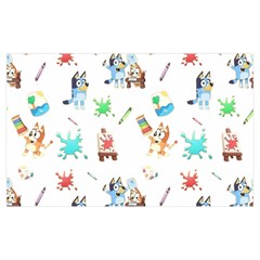 Bluey, Bluey merch, Bluey pattern, Bluey Bluey, bingo, Bluey design, bluey dog Kids  Hooded Rain Ponchos from ArtsNow.com Pocket Cover