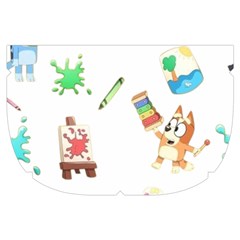 Bluey, Bluey merch, Bluey pattern, Bluey Bluey, bingo, Bluey design, bluey dog Make Up Case (Small) from ArtsNow.com Side Left