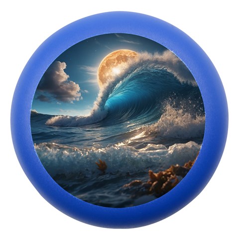 Ocean Sea Waves Dento Box with Mirror from ArtsNow.com Front