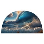 Ocean Sea Waves Anti Scalding Pot Cap