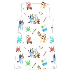 Bluey, Bluey merch, Bluey pattern, Bluey Bluey, bingo, Bluey design, bluey dog Kids  Long Sleeve Velvet Lounge Robe from ArtsNow.com Back