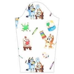 Bluey, Bluey merch, Bluey pattern, Bluey Bluey, bingo, Bluey design, bluey dog Kids  Long Sleeve Velvet Lounge Robe from ArtsNow.com Sleeve Left