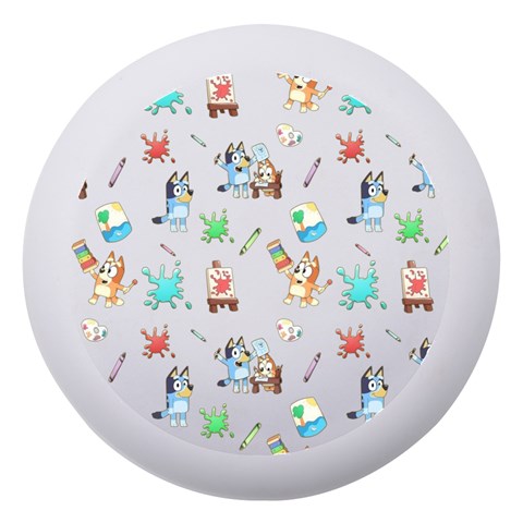 Bluey, Bluey merch, Bluey pattern, Bluey Bluey, bingo, Bluey design, bluey dog Dento Box with Mirror from ArtsNow.com Front