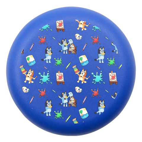 Bluey, Bluey merch, Bluey pattern, Bluey Bluey, bingo, Bluey design, bluey dog Dento Box with Mirror from ArtsNow.com Front