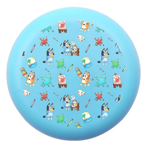 Bluey, Bluey merch, Bluey pattern, Bluey Bluey, bingo, Bluey design, bluey dog Dento Box with Mirror from ArtsNow.com Front