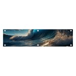 Ocean Sea Waves Banner and Sign 4  x 1 