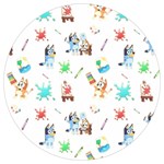 Bluey, Bluey merch, Bluey pattern, Bluey Bluey, bingo, Bluey design, bluey dog Round Trivet Bluey, Bluey merch, Bluey pattern, Bluey Bluey, bingo, Bluey design, bluey dog Round Trivet