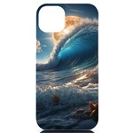 Ocean Sea Waves iPhone 14 Plus Black UV Print PC Hardshell Case