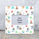 Bluey, Bluey merch, Bluey pattern, Bluey Bluey, bingo, Bluey design, bluey dog White Box Photo Frame 4 x 6 Bluey, Bluey merch, Bluey pattern, Bluey Bluey, bingo, Bluey design, bluey dog White Box Photo Frame 4 x 6