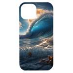 Ocean Sea Waves iPhone 15 Black UV Print PC Hardshell Case