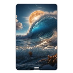 Ocean Sea Waves Name Card Style USB Flash Drive from ArtsNow.com Back
