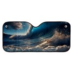 Ocean Sea Waves Car Windshield Sunshade
