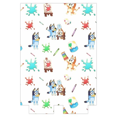 Bluey, Bluey merch, Bluey pattern, Bluey Bluey, bingo, Bluey design, bluey dog Automatic Folding Umbrella with Case (Medium) from ArtsNow.com Case
