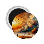Nature Storm Painting 2.25  Magnets