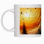 Nature Storm Painting White Mug
