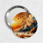 Nature Storm Painting 2.25  Handbag Mirrors