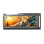 Nature Storm Painting Superlink Italian Charm (9mm)