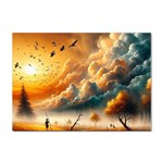 Nature Storm Painting Sticker A4 (100 pack)