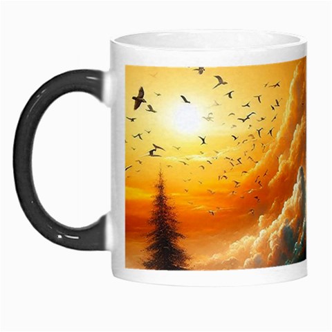 Nature Storm Painting Morph Mug from ArtsNow.com Left