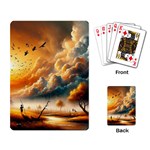 Nature Storm Painting Playing Cards Single Design (Rectangle)