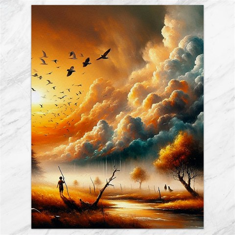 Nature Storm Painting Canvas 18  x 24  from ArtsNow.com 17.8 x23.08  Canvas - 1