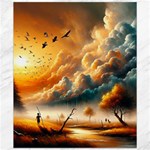 Nature Storm Painting Canvas 20  x 24 