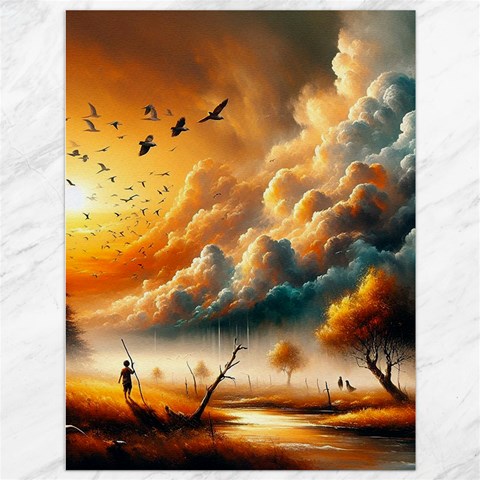 Nature Storm Painting Canvas 36  x 48  from ArtsNow.com 35.26 x46.15  Canvas - 1