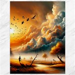 Nature Storm Painting Canvas 36  x 48 