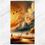 Nature Storm Painting Canvas 40  x 72 
