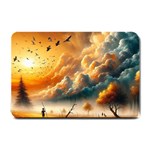 Nature Storm Painting Small Doormat
