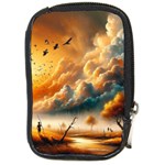 Nature Storm Painting Compact Camera Leather Case