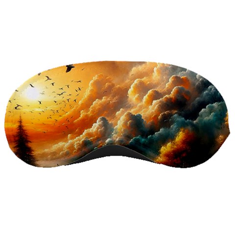 Nature Storm Painting Sleep Mask from ArtsNow.com Front