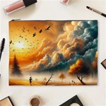 Nature Storm Painting Cosmetic Bag (XL)