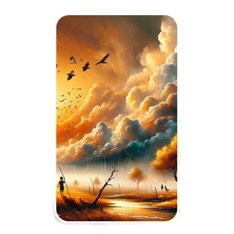 Nature Storm Painting Memory Card Reader (Rectangular) from ArtsNow.com Front