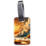 Nature Storm Painting Luggage Tag (two sides)