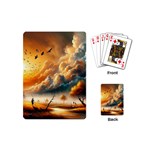 Nature Storm Painting Playing Cards Single Design (Mini)