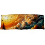 Nature Storm Painting One Side Body Pillow Cases