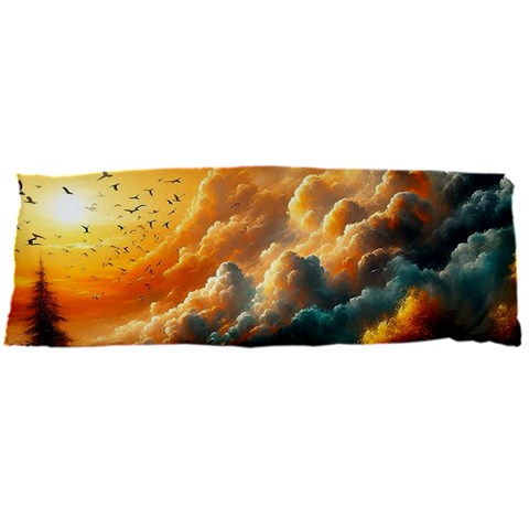 Nature Storm Painting 60 x21  Body Pillow Case Dakimakura (Two Sides) from ArtsNow.com Front