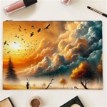 Nature Storm Painting Cosmetic Bag (XXL)