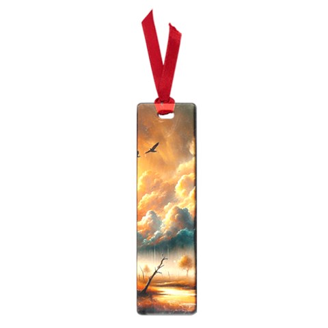 Nature Storm Painting Small Book Marks from ArtsNow.com Front