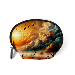 Nature Storm Painting Accessory Pouch (Small) from ArtsNow.com Back