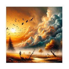 Nature Storm Painting Duvet Cover Double Side (Full/ Double Size) from ArtsNow.com Back