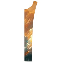 Nature Storm Painting Women s Button Up Vest from ArtsNow.com Button Placket Right