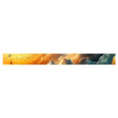 Nature Storm Painting Cross Back Hipster Bikini Set from ArtsNow.com Waistband