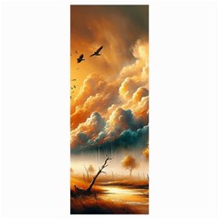 Nature Storm Painting Kids  Hooded Rain Ponchos from ArtsNow.com Hood Left Inside