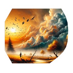 Nature Storm Painting Belt Pouch Bag (Small) from ArtsNow.com Tape