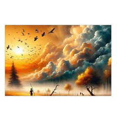 Nature Storm Painting Belt Pouch Bag (Large) from ArtsNow.com Loop