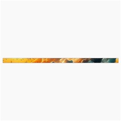 Nature Storm Painting Roll Up Canvas Pencil Holder (L) from ArtsNow.com Strap