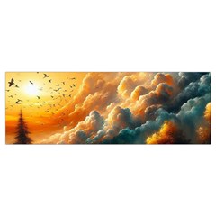 Nature Storm Painting Wristlet Pouch Bag (Small) from ArtsNow.com Bottom